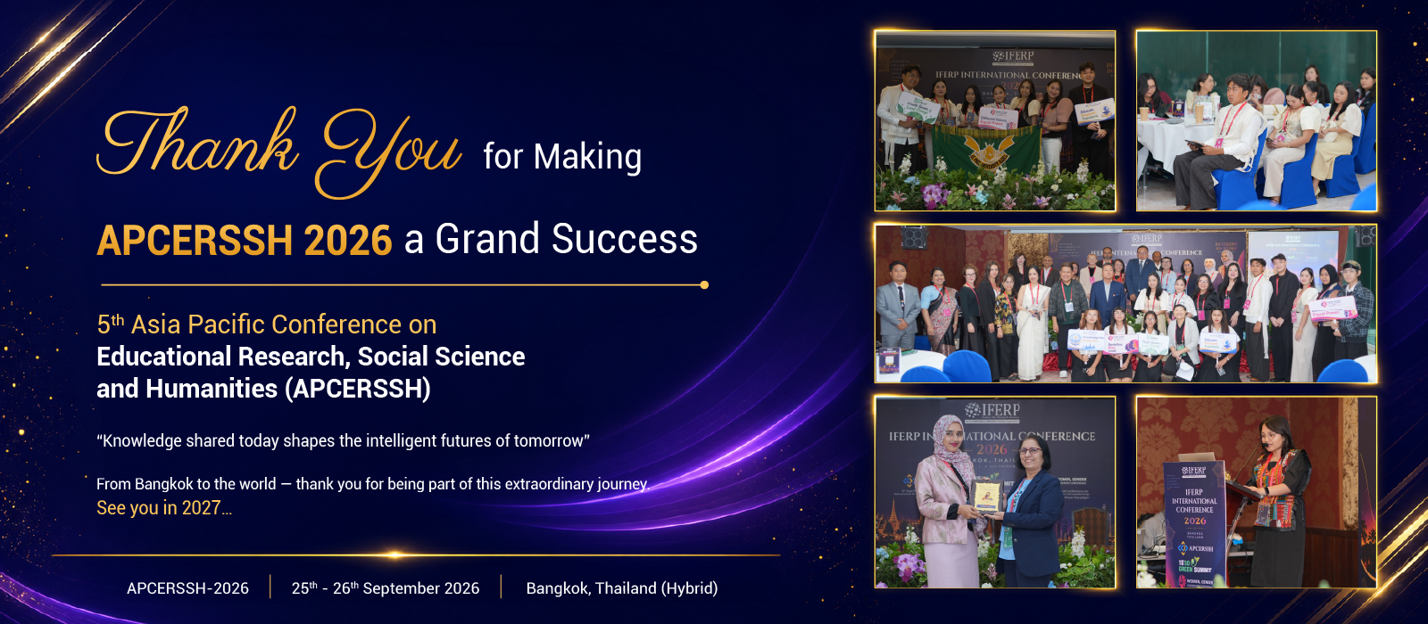 Thank you for being part of APCERSSH 2026